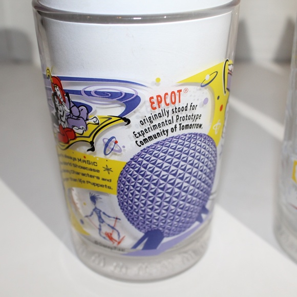 Disney Collectable Anniversary Glass Ware Set 3 - Picture 10 of 12